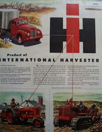 International harvester Products 1946 Ad