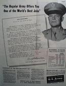 U.S. Army Recruiting Station 1946 Ad