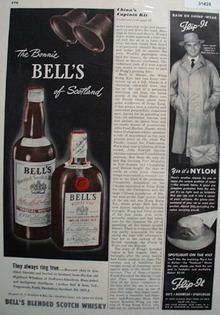 Bells Blended Scotch Whisky 1948 Ad