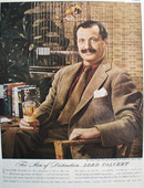 Lord Calvert Whiskey Stuart Cloete 1946 Ad