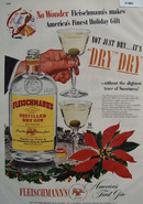Fleischmanns Americas First Gin 1948 Ad