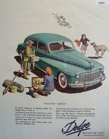 Dodge Theres A Great Day Coming Ad 1944