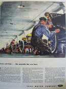 Ford Motor Co Assembly Line Is Born Ad 1949