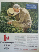 Ford Grows Automobile Parts On The Farm Ad 1946