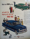 Ford Watch The Fords Go By Ad 1949