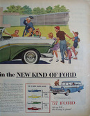 Ford Step To Head Of Class Ad 1956