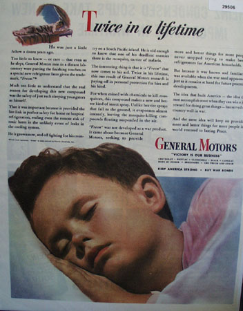 General Motors Twice In Lifetime Ad 1944