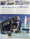General Motors American Fighters Move In Ad 1944