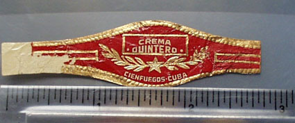 Crema Quintero Cigar Band
