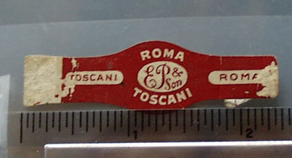 Roma Toscani Cigar Band