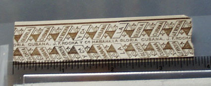 J F Rocha Cubana Cigar Band