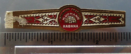 H Upmann Cuban Cigar Band