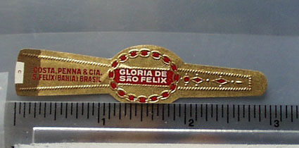 Gloria De Sro Felix Cigar Band