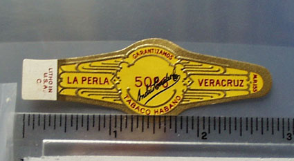 La Perla Andris Cigar Band
