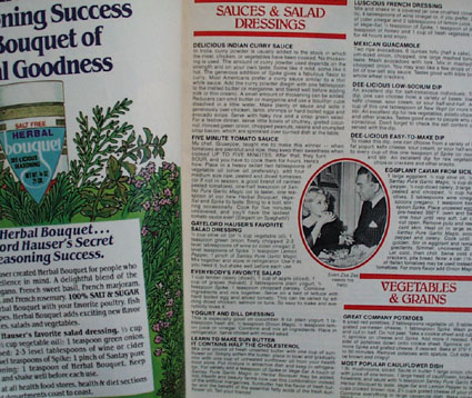 Gayelord Hausers Gourmet Cookbook 20th Century