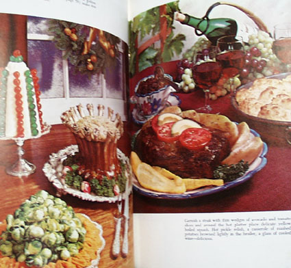 Serving Food Attractively Cookbook 20 Century