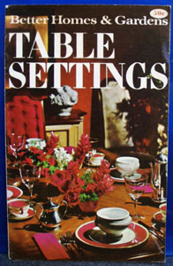 BHG Table Settings Decor Book 1968