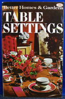 BHG Table Settings Decor Book 1968