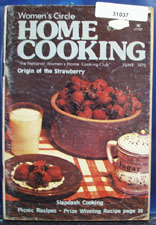 Womens Circle Home Cooking Cookbook June 1975