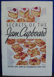 3 Jams and Jellies Cookbooks 1930s