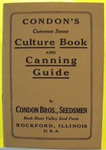 Condons Culture and Canning Booklet 20th Century