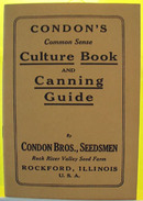 Condons Culture and Canning Booklet 20th Century