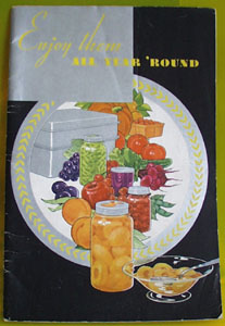 Enjoy Them All Year Round Cookbook 20th Century