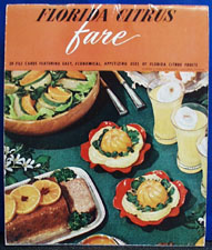 Florida Citrus Fruit Far Cookbook 20th Century
