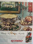 Old Fitzgerald Old Fashioned Whiskey 1949 Ad
