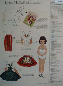McCall Corporation Betsy McCall Book 1954 Ad