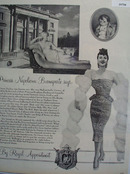 Springmaids Sheets Venus on the Rocks 1955 Ad