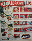 Rexall Drug Stores Gift Ideas 1951 Ad