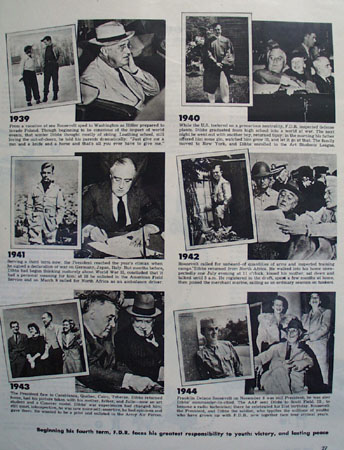A Boy and A President FDR Pictures 1945