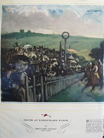 Races At Longchamp Paris Picture 1948