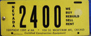 Nevada 2400 Equipment Ink Blotter, Unusual