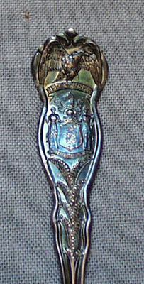 National Union New Jersey Collectors Spoon