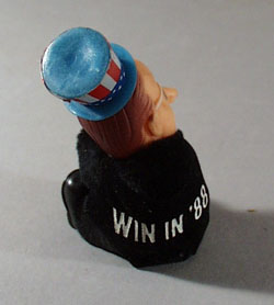 Nixon political souvineer clip on doll pair