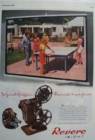 Revere Camera In Pursuit Of Happiness Ad 1947