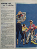 Will Rogers Cowboy With Rope Trick Article 1947