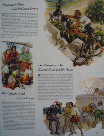 Alexander Selkirk Alias Robinson Crusoe Article 1946