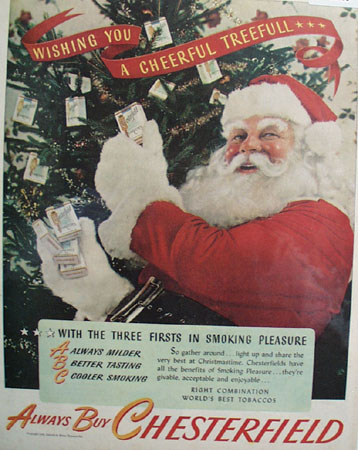 Chesterfield Cigarettes Always Buy Chesterfield 1945 Ad