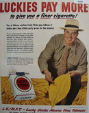 Lucky Strike Cigarette L. Murray Mangum 1949 Ad