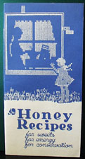 Honey Recipes Cookbook 1942