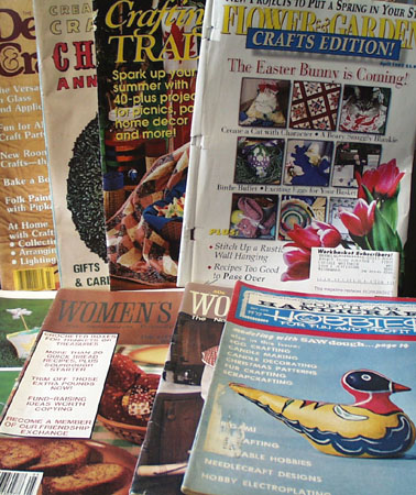 10 Craft Magazines 1972 Through 1977
