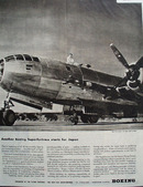 Boeing B 29 Superfortress Airplane 1944 Ad