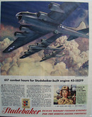 Studebaker Wright Cyclone Engines 1944 Ad