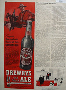 Drewerys Old Stock Ale 1948 Ad
