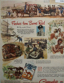 Camel Cigarettes Flashes From Burma Road 1945 Ad
