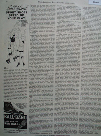 Ball Band Red Ball Sport Shoes 1933 Ad