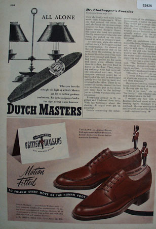 British Walkers for Men and Women Shoes 1948 Ad